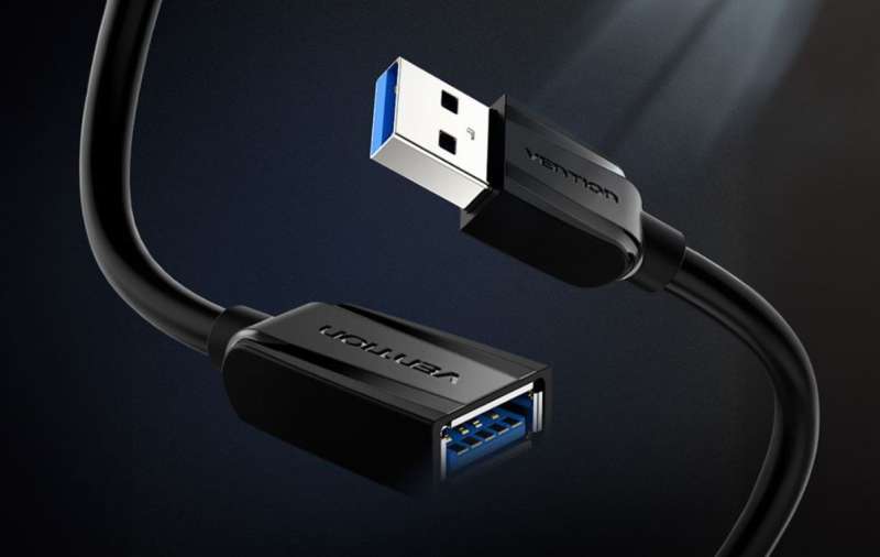 Vention USB 3.0 Extender Cable 2m Black
