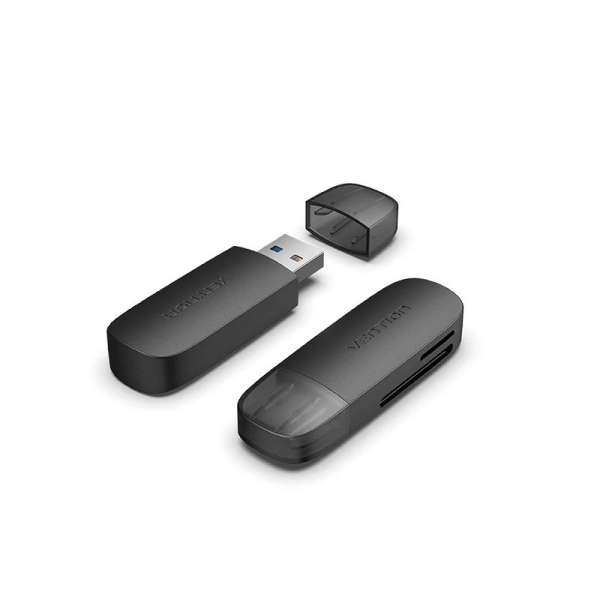 Vention USB 3.0 multi Card Reader Black