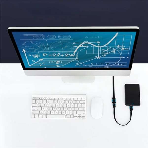 Vention USB-A 2.0/M to USB-A 2.0/F cable 5m Black