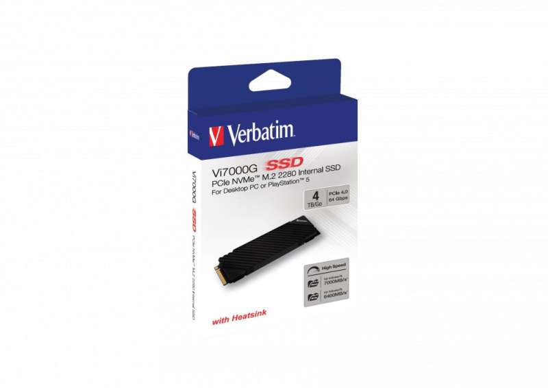 Verbatim 4TB M.2 2280 NVMe Vi7000