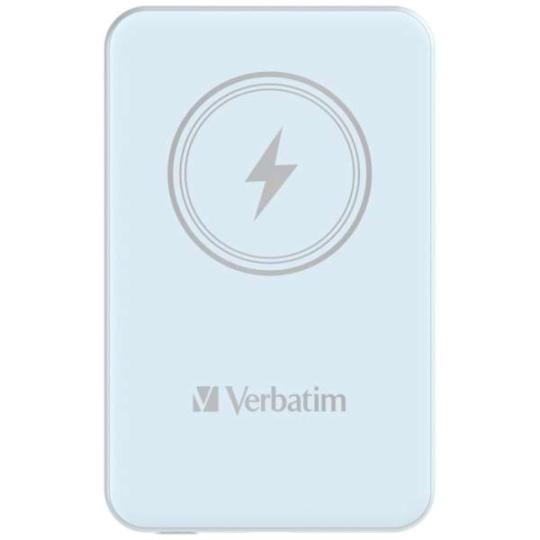 Verbatim Charge 'n' Go Magnetic Wireless 5000mAh PowerBank Blue