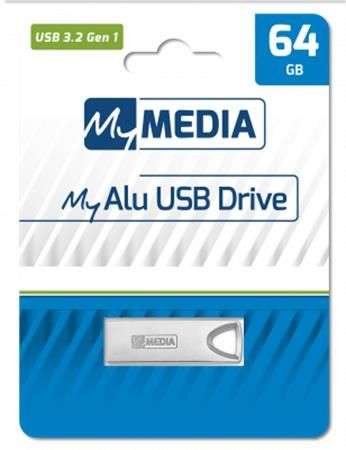 MyMedia 64GB MyAlu USB3.2 Silver