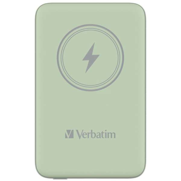 Verbatim Charge 'n' Go Magnetic Wireless 10000mAh PowerBank Green