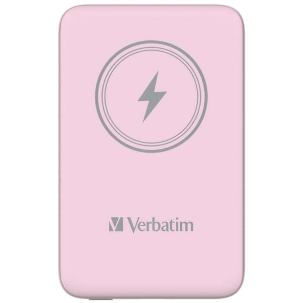 Verbatim Charge 'n' Go Magnetic Wireless 10000mAh PowerBank Pink
