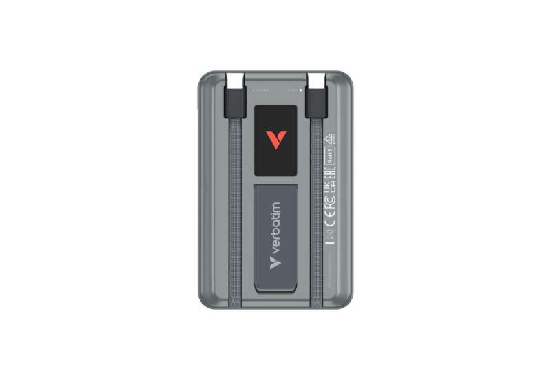 Verbatim Charge ''n'' Go Two Cable 10000mAh PowerBank Grey
