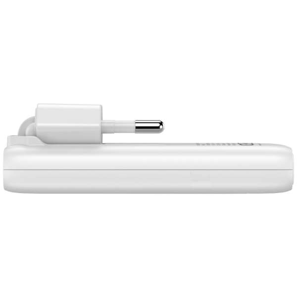 Verbatim Fold ''n'' Go GaN Charger 65W 2-Port EU Plug White