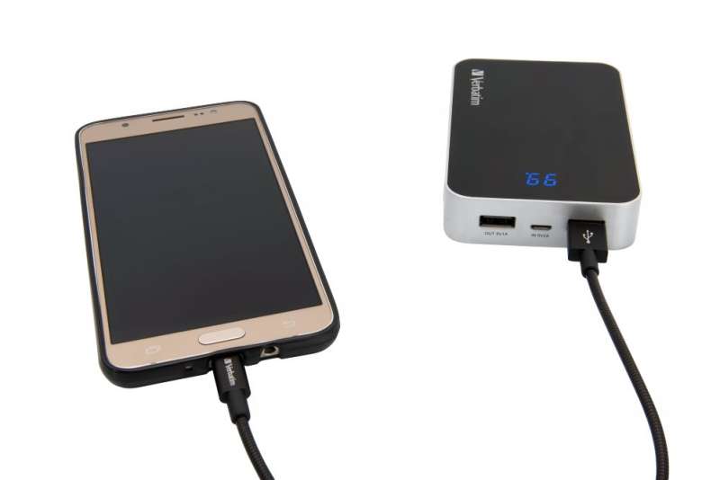 Verbatim Micro USB Sync & Charge Cable Black