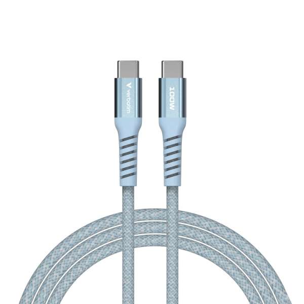 Verbatim Sync&Charge USB-C/USB-C 100W Magnetic cable 1,2m Blue