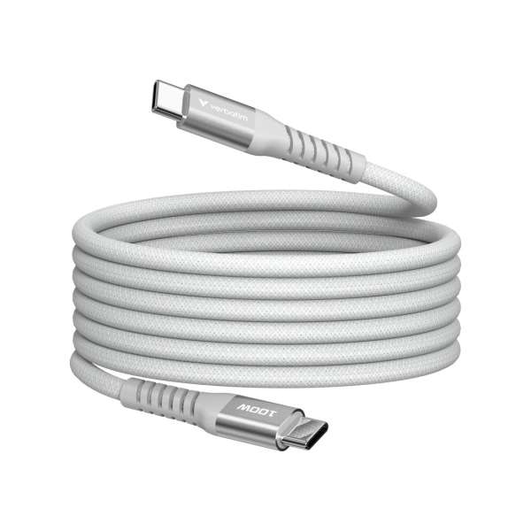 Verbatim Sync&Charge USB-C/USB-C 100W Magnetic cable 1,2m Grey