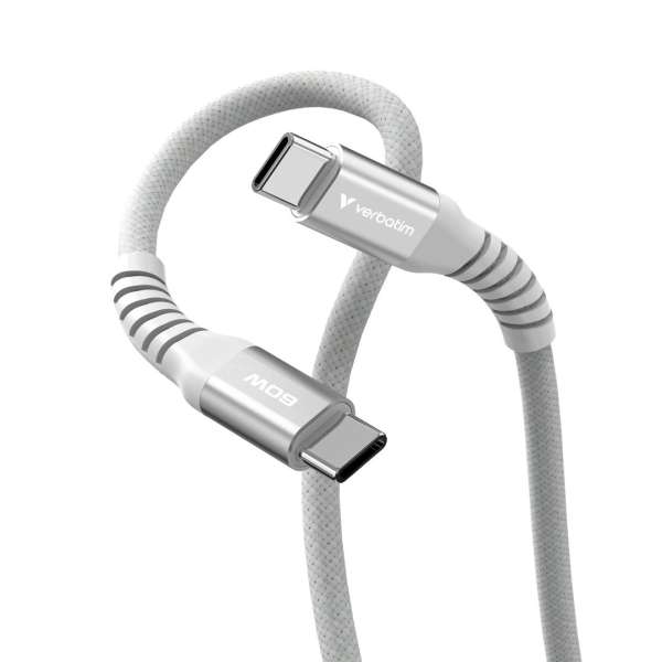 Verbatim Sync&Charge USB-C/USB-C 60W Magnetic cable 1,2m Grey