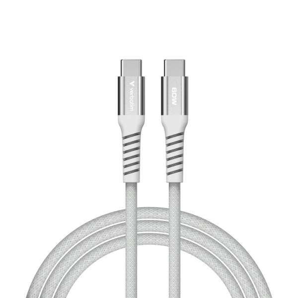 Verbatim Sync&Charge USB-C/USB-C 60W Magnetic cable 1,2m Grey
