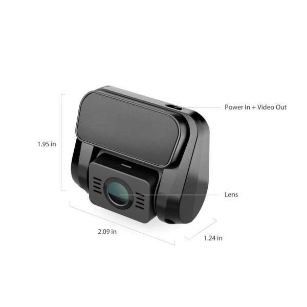 VIOFO A129 Plus Duo Dual Channel Dash Cam Black