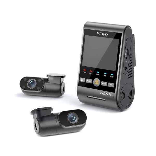 VIOFO A229 Plus 3CH Dash Cam Black