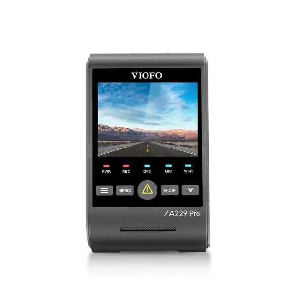 VIOFO A229 Pro 1CH Dash Cam Black