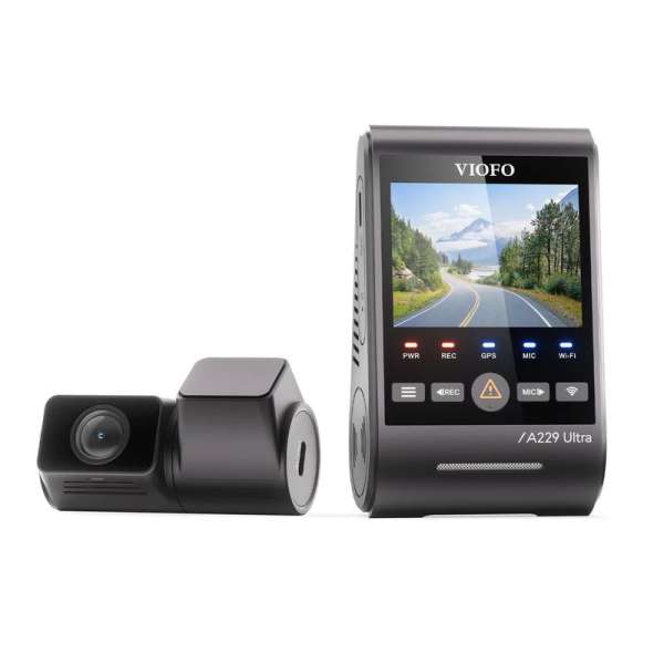 VIOFO A229 Ultra 2CH Dash Cam Black