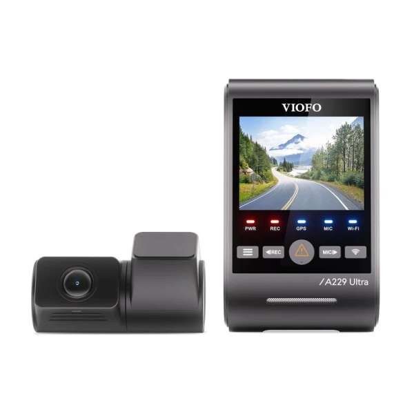 VIOFO A229 Ultra 2CH Dash Cam Black