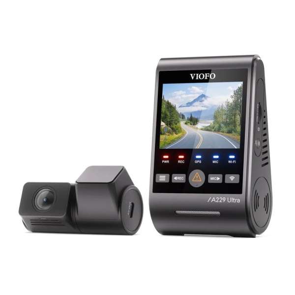 VIOFO A229 Ultra 2CH Dash Cam Black