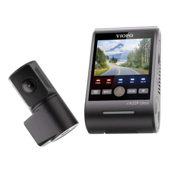VIOFO A229 Ultra 2CH Dash Cam Black
