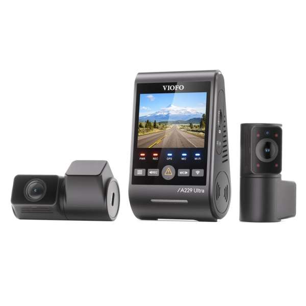 VIOFO A229 Ultra 3CH Dash Cam Black