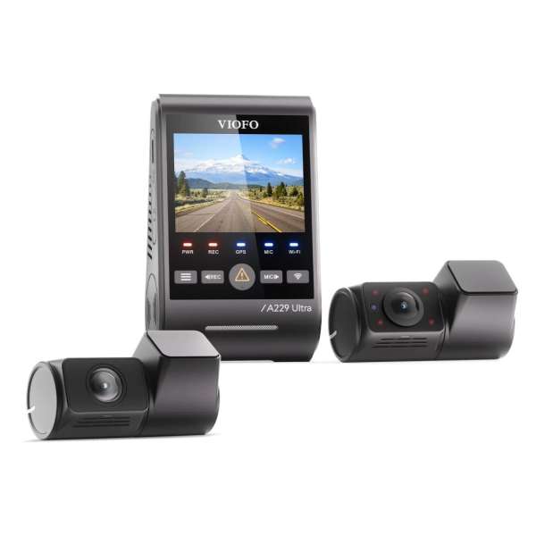 VIOFO A229 Ultra 3CH Dash Cam Black