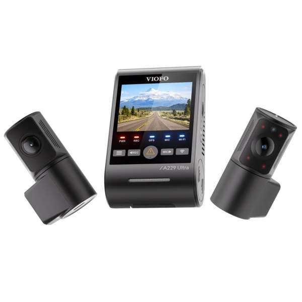 VIOFO A229 Ultra 3CH Dash Cam Black