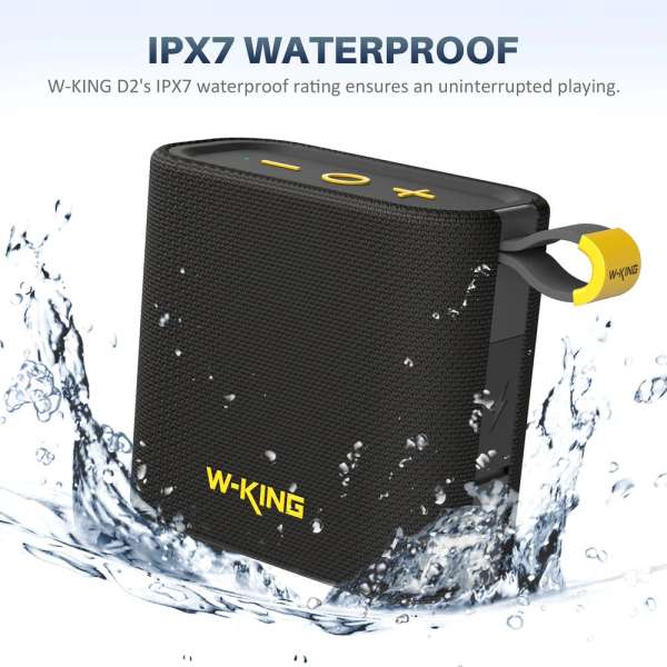 W-King D2 Bluetooth Speaker Black