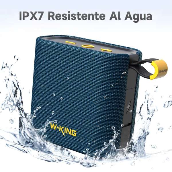 W-King D2 Bluetooth Speaker Blue