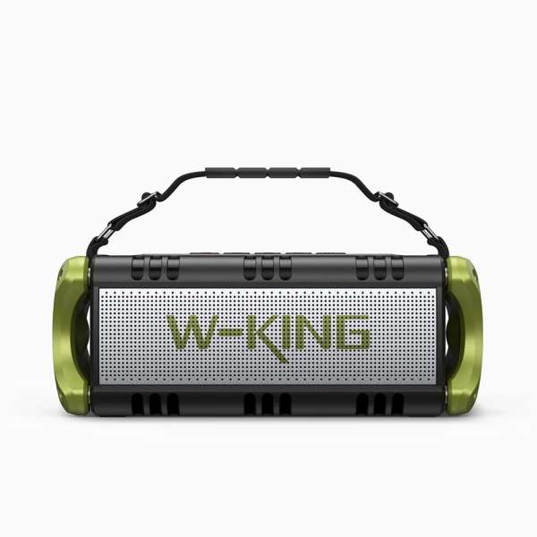 W-King D8 Bluetooth Speaker Black/Green