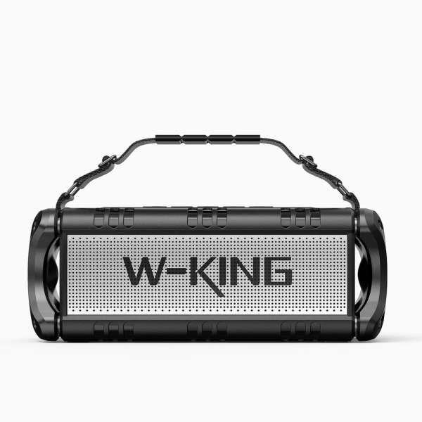 W-King D8 Bluetooth Speaker Black/Silver