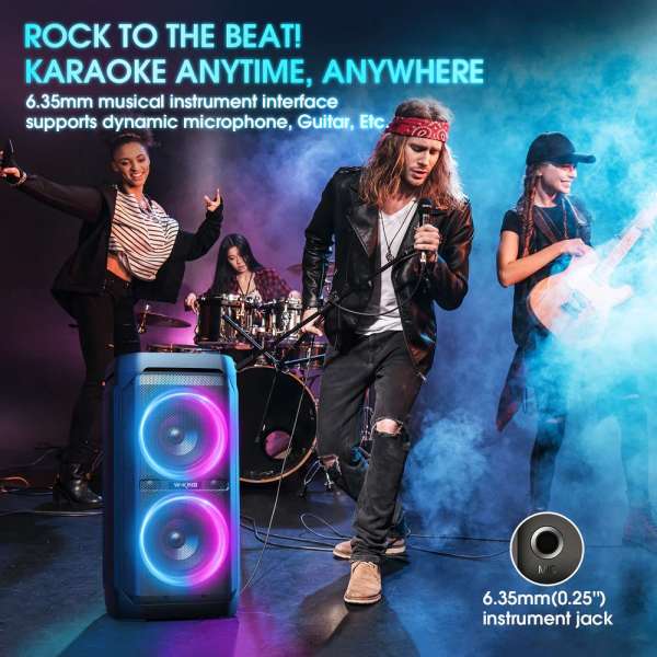 W-King T11 Bluetooth Speaker Black