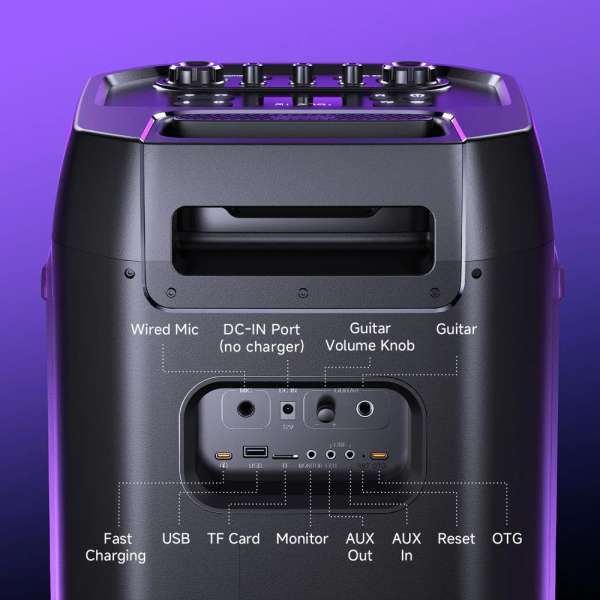 W-King T12 Bluetooth Speaker Black