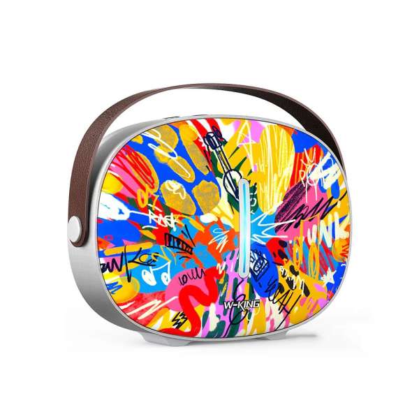 W-King T8 II Bluetooth Speaker Painting