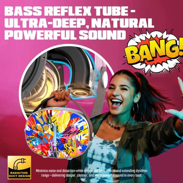 W-King T8 II Bluetooth Speaker Painting