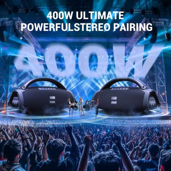 W-King X20 Bluetooth Speaker Black