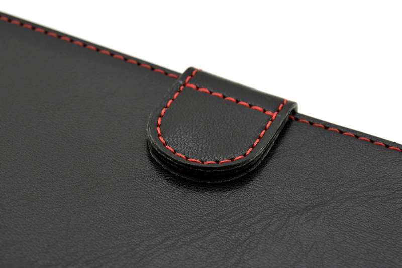 FIXED Wallet oldalranyíló telefontok FIT Apple iPhone 11 Pro Max, Fekete, Mobiltelefon Kiegészítő