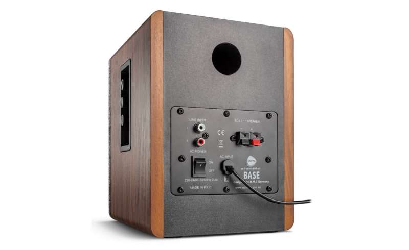 wavemaster Base Bluetooth Speaker System Wood/Grey
