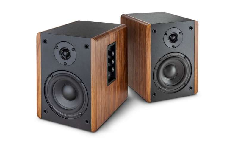 wavemaster Base Bluetooth Speaker System Wood/Grey