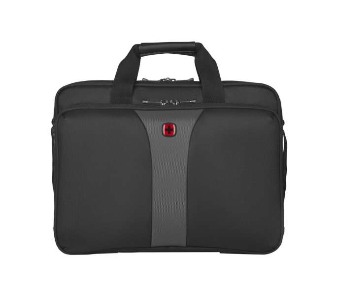Wenger 16'' Double-Gusset Laptop Briefcase Black