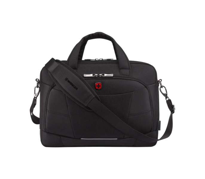 Wenger Altair Brief 16" Laptop Briefcase with Tablet Pocket Black