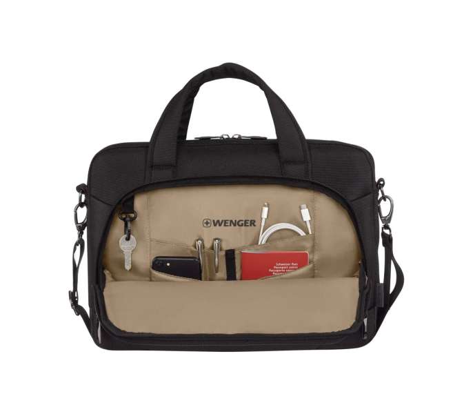 Wenger Altair Brief 16" Laptop Briefcase with Tablet Pocket Black