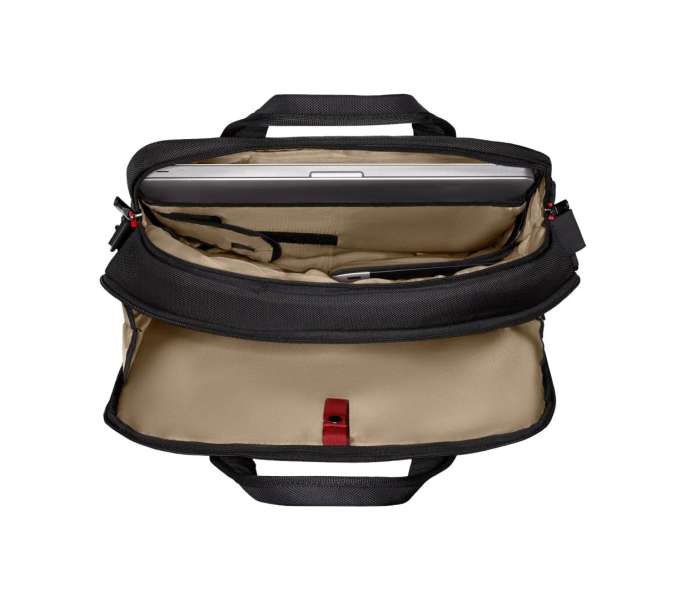 Wenger Cosmic Brief 16" Laptop Briefcase with Tablet Pocket Black