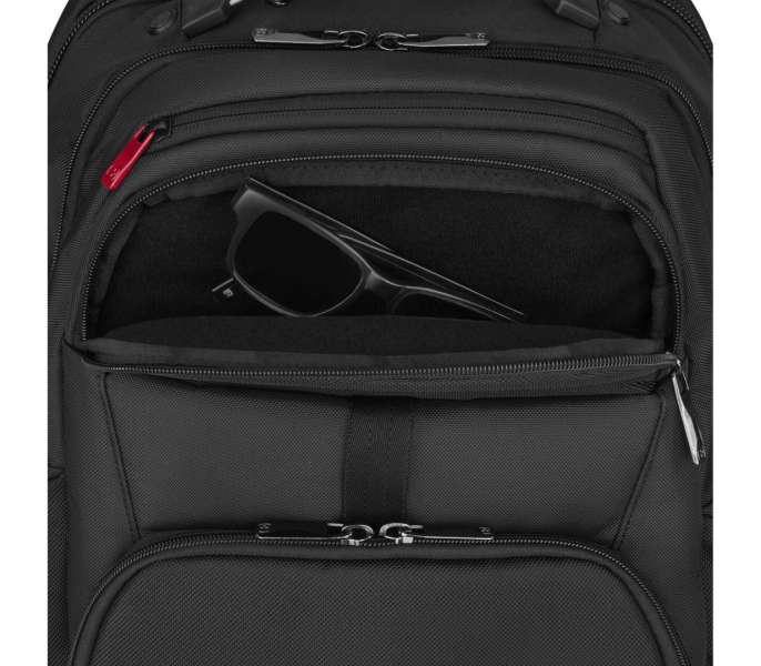 Wenger Meteor 17" Laptop Backpack with Tablet Pocket Black