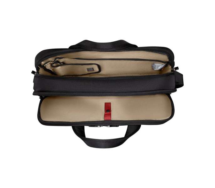 Wenger Meteor Brief 17" Laptop Briefcase with Tablet Pocket Black