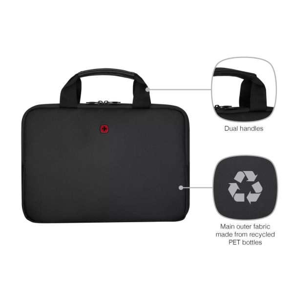 Wenger Modern Business Guyde 14" Laptop Sleeve 6L Black