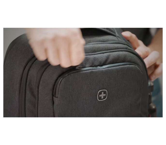 Wenger MX Professional Laptop Backpack with Tablet Pocket 16" Gray