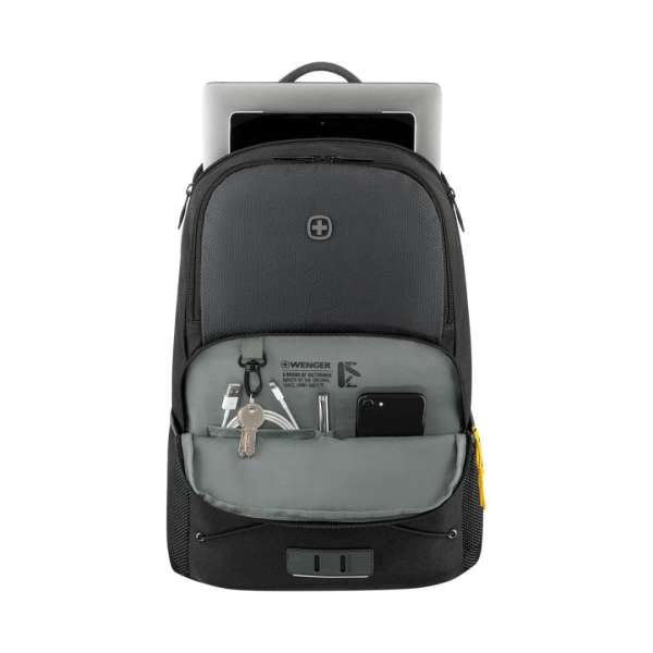 Wenger Next 23 Trayl 15.6" Laptop Backpack Gravity Black