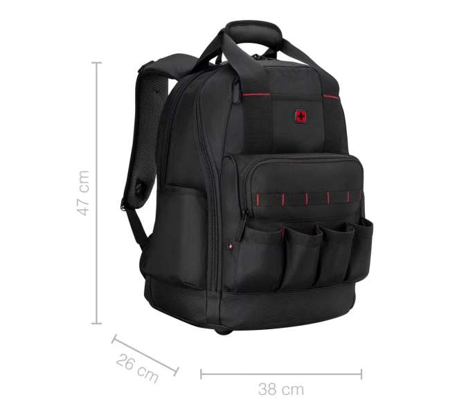 Wenger Tool Advanced Notebook Backback 16" Black