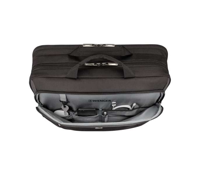 Wenger XE Brief 17 Laptop Briefcase with Tablet Pocket 17" Black