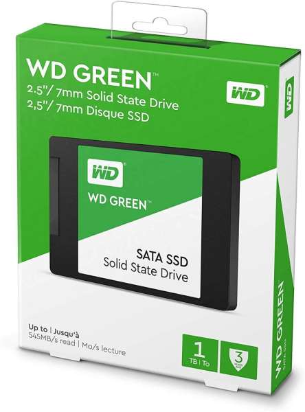 Western Digital 1TB 2,5" SATA3 Green