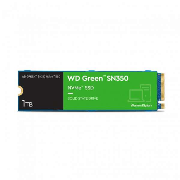 Western Digital 1TB M.2 2280 NVMe SN350 Green